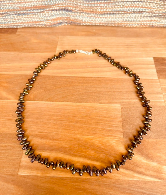 Freshwater pearl necklace