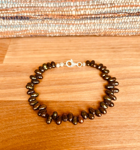 Freshwater pearl bracelet