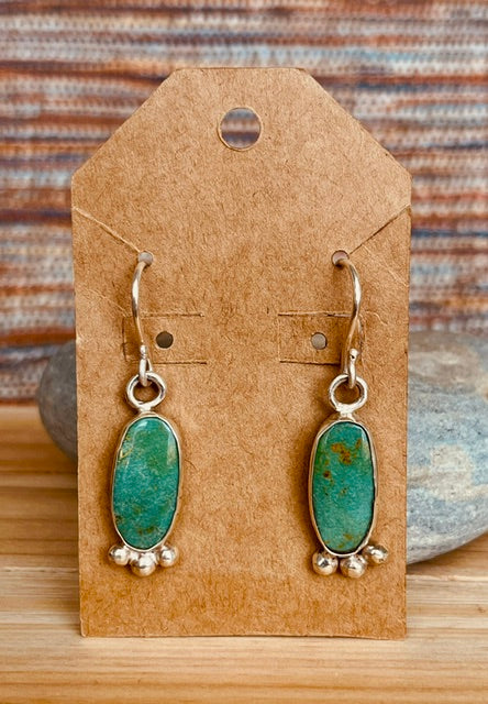 Turquoise dangle earrings